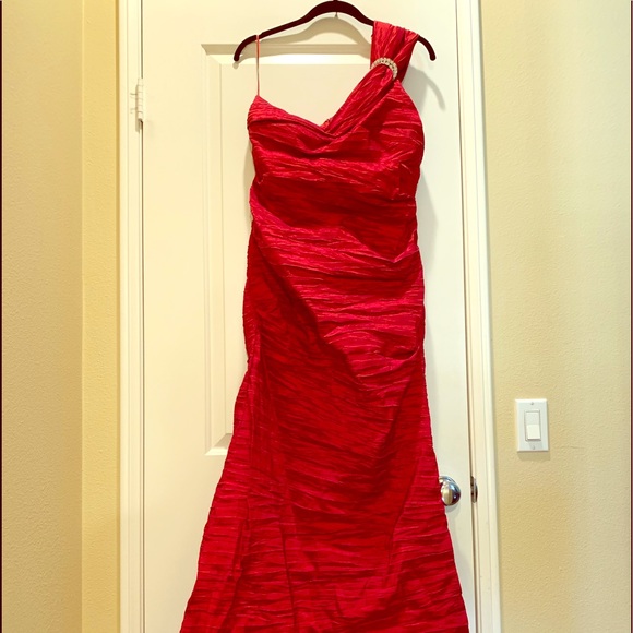 red evening dresses at macy's